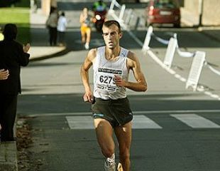 O atleta coruñés Lolo Penas