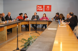 A constitución da xestora do PSdeG a semana pasada