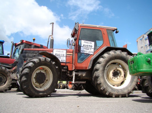 Imaxe dunha das últimas tractoradas