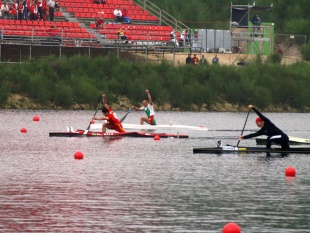 David Cal tamén gañou a medalla de bronce en C-1, 1000 metros