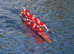 O equipo feminino de K-4, con Teresa Portela, xa clasificado