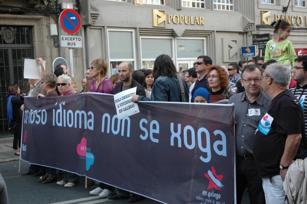 Manifestación Queremos Galego