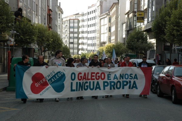 Manifestación Queremos Galego