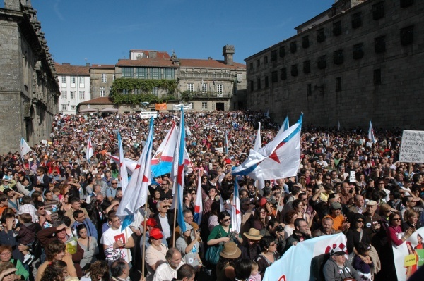 Manifestación Queremos Galego