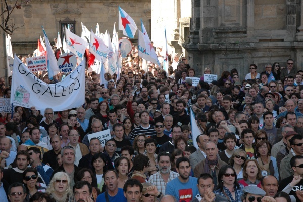 Manifestación Queremos Galego