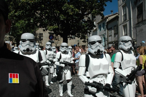 Tropas galácticas invaden Compostela