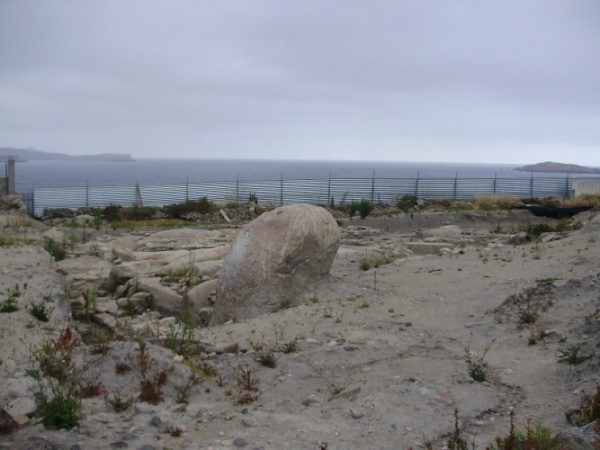 A destrución do castro de San Cibrao: verán de 2008